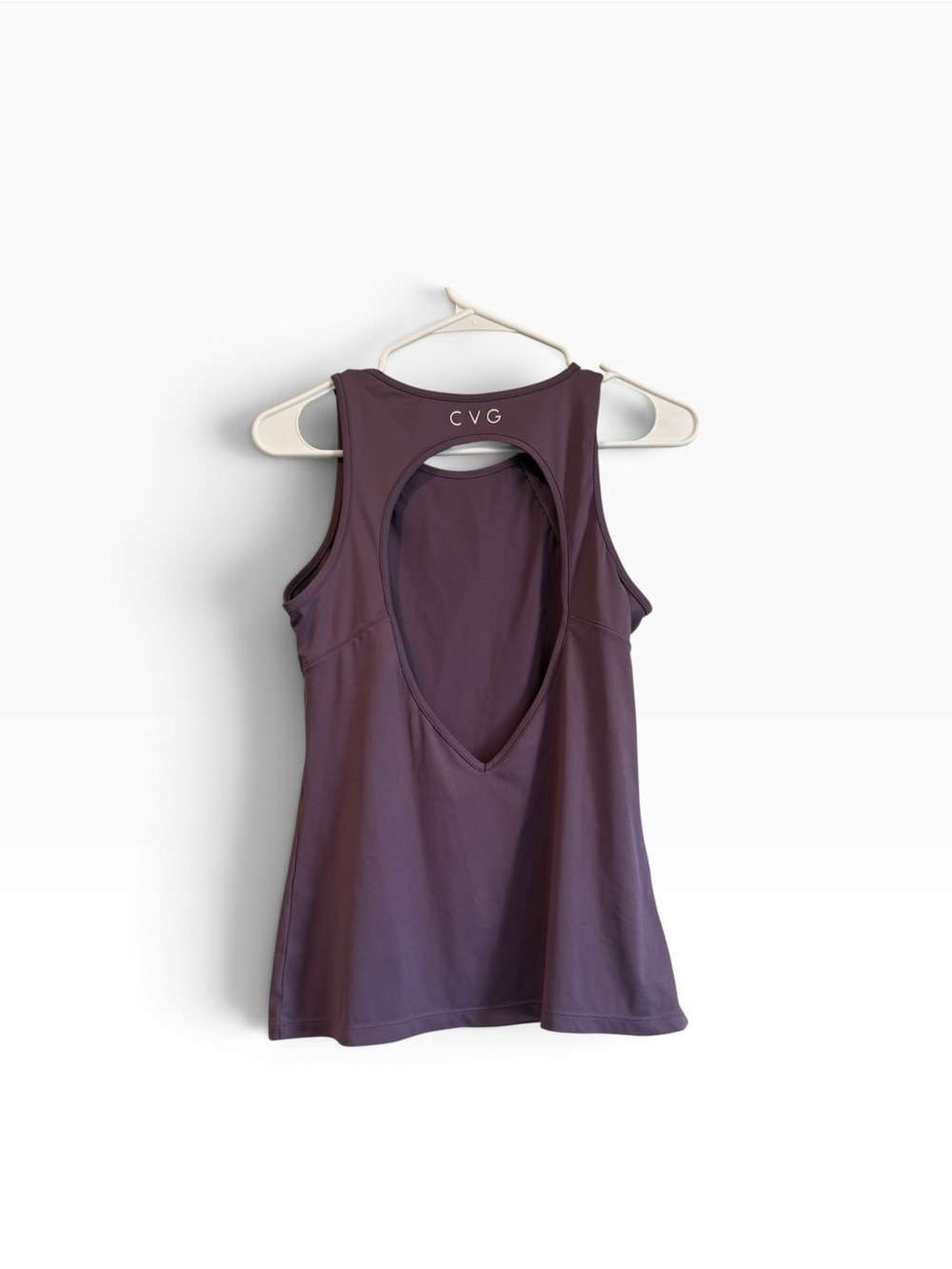 CVG Women's Deep Plum Racerback Tank Top